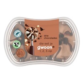 g'woon ijs mini oval 3 chocolate voorkant