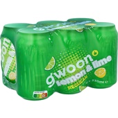 g'woon lemon lime 6-pack voorkant