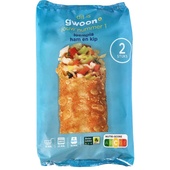 g'woon loempia kip ham voorkant