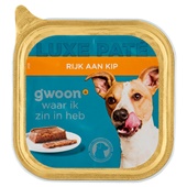 g'woon luxe paté met kip voorkant