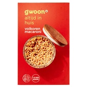 g'woon macaroni volkoren voorkant