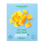 g'woon mango blokjes voorkant