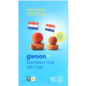 g'woon mini snacks voorkant