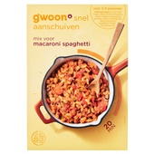 g'woon mix voor macaroni/spaghetti voorkant