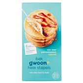 g'woon mix voor pannenkoeken naturel voorkant