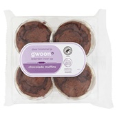 g'woon muffin chocolade voorkant