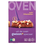 g'woon oven frikandellen voorkant