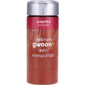 g'woon paprika poeder voorkant