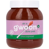 g'woon pasta chocospread voorkant