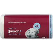 g'woon pedaalemmerzakken voorkant