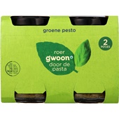 g'woon pesto groen voorkant