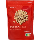 g'woon pinda's gezouten voorkant