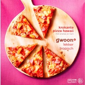 g'woon pizza hawaii voorkant