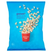 g'woon popcorn zout voorkant