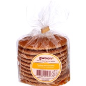 g'woon stroopwafels honing voorkant