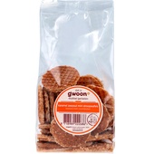 g'woon stroopwafels mini karamel zeetzout voorkant