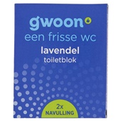 g'woon toiletblok lavendel navul voorkant