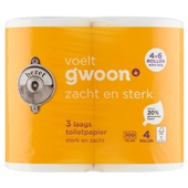 g'woon toiletpapier voorkant