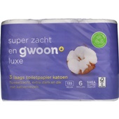 g'woon toiletpapier katoen 3-laags voorkant