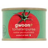 g'woon tomatenpuree dubbel geconcentreerd voorkant