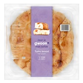 g'woon Turks brood met sesam voorkant