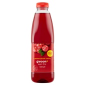 g'woon vruchtensap cranberrydrank classic voorkant