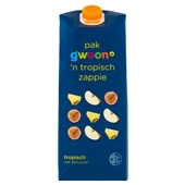 g'woon vruchtensap tropical voorkant