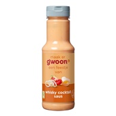 g'woon whisky cocktailsaus voorkant