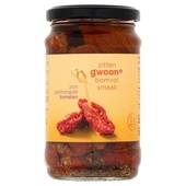 g'woon zongedroogde tomaat zonnenbloemolie