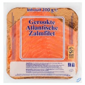 gerookte Noorse zalmfilet 200 gram voorkant