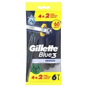 Gillette blue3 smooth wegwerp voorkant