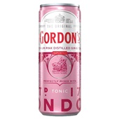 Gordon's Gordons pink gin tonic blikje voorkant