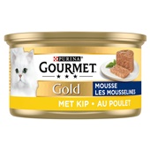 Gourmet Gold Kattenvoer Mousse Met Kip voorkant