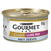 Gourmet gold luxe mix met zeevis voorkant