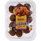 GoVega plantaardige balletjes achterkant