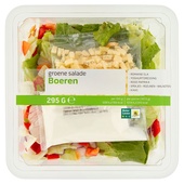 groene salade boeren voorkant