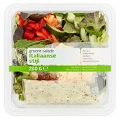 groene salade Italiaans voorkant