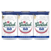 Grolsch 0.0 6-pack blik 330 ml voorkant