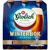 Grolsch bier winterbok voorkant