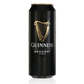 Guinness bier draught blik 500 ml voorkant