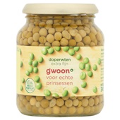 Gwoon doperwten extra fijn voorkant