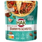 Hak burritoschotel voorkant