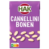 Hak canellini bonen in pak voorkant