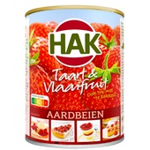 Hak Taart & Vlaaifruit Aardbeien voorkant