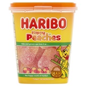 Haribo happy peaches voorkant