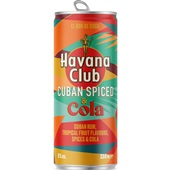 Havana Club spiced cola voorkant