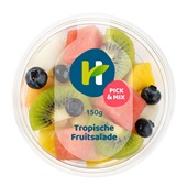 Healthy hand fruitmix tropisch voorkant