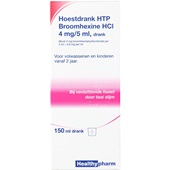Healthy hoestdrank HTP broomhexine voorkant
