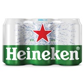 Heineken 0.0 coolbag 6x30cl voorkant