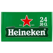 Heineken pils achterkant